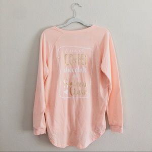 I run on coffee and Southern charm sweater